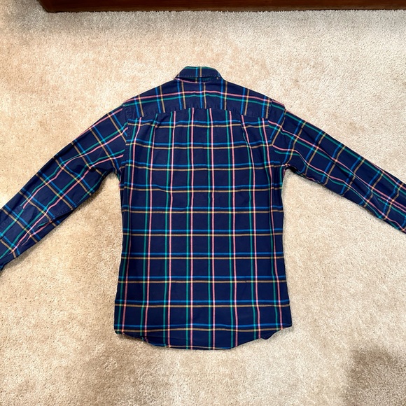 EUC Men’s J. Crew Plaid Button-down XS - Picture 2 of 7